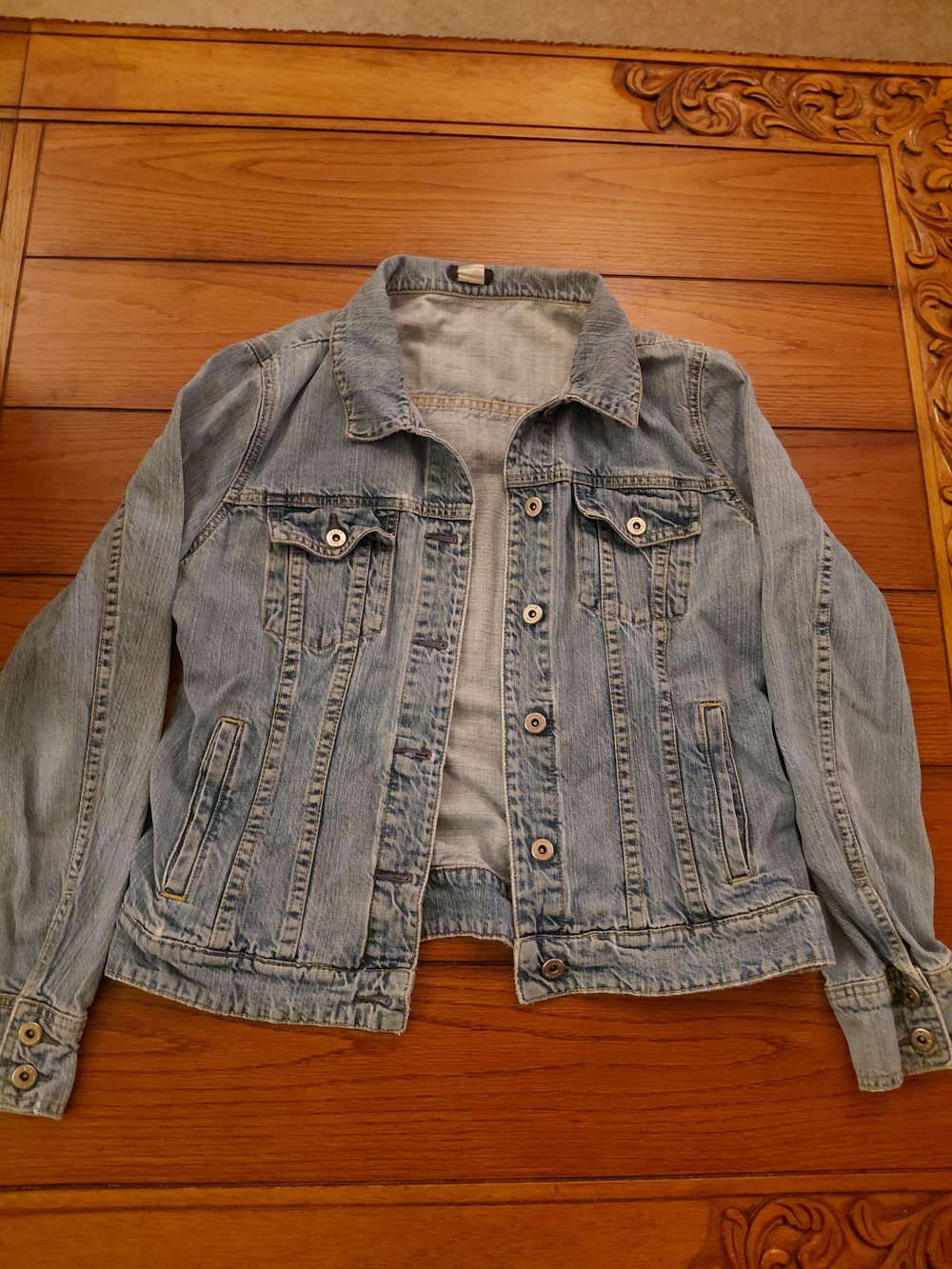 J. Crew Light Wash Denim Jacket